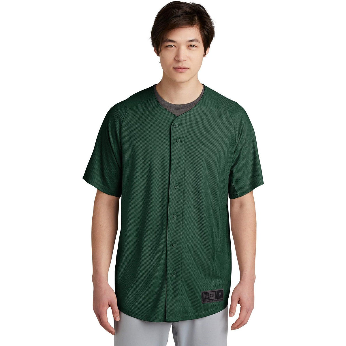 no-logo New Era Diamond Era Full-Button Jersey-Regular-New Era-Thread Logic