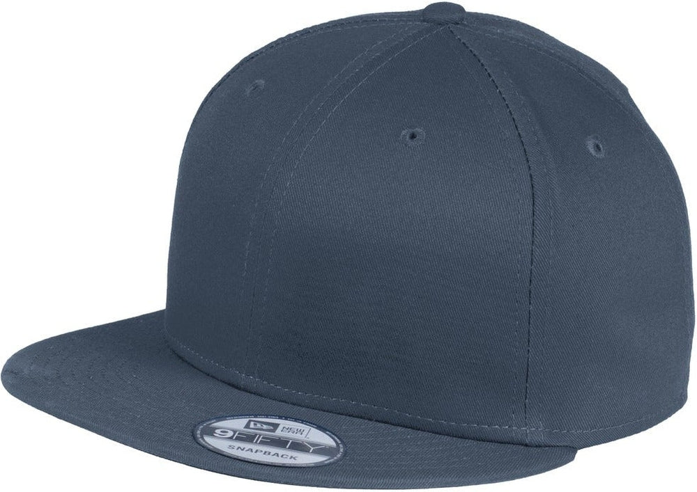 no-logo New Era Flat Bill Snapback Cap-Regular-New Era-Thread Logic 
