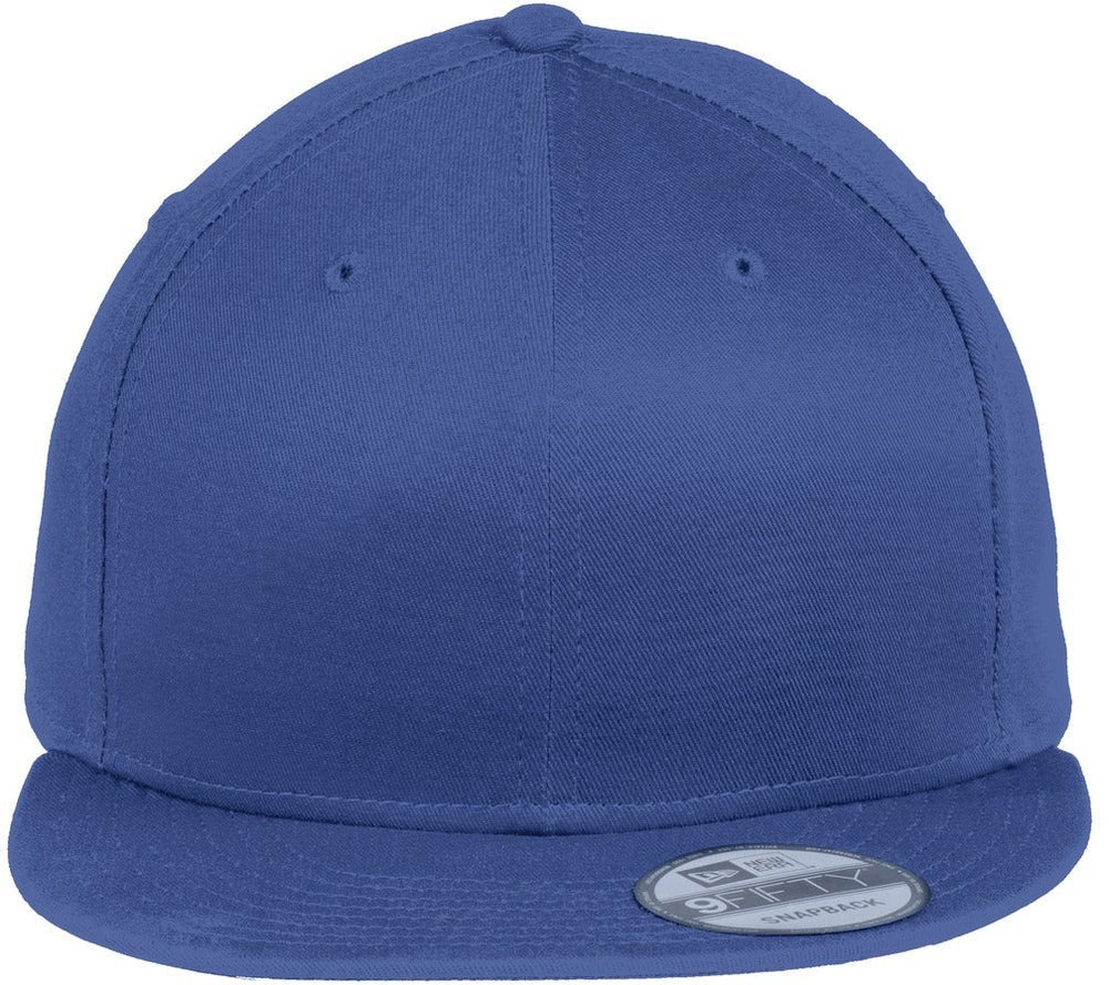 New Era Flat Bill Snapback Cap-Regular-New Era-Royal-OSFA-Thread Logic 