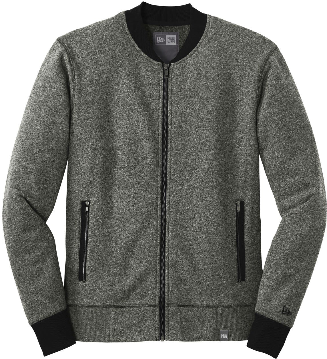 New Era NEA503 Full-Zip Sweatshirt with Custom Embroidery