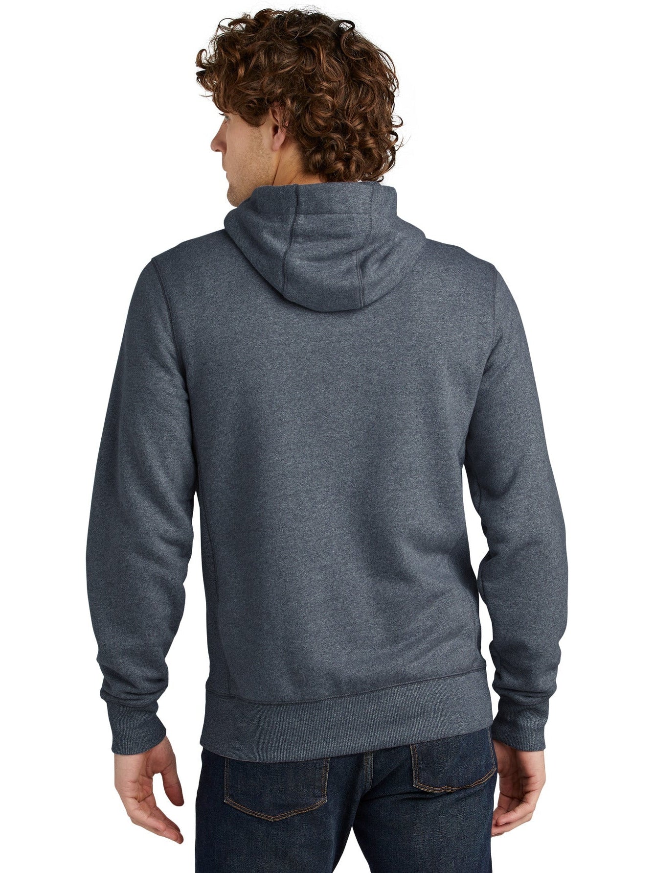 no-logo New Era French Terry Full-Zip Hoodie-Regular-New Era-Thread Logic