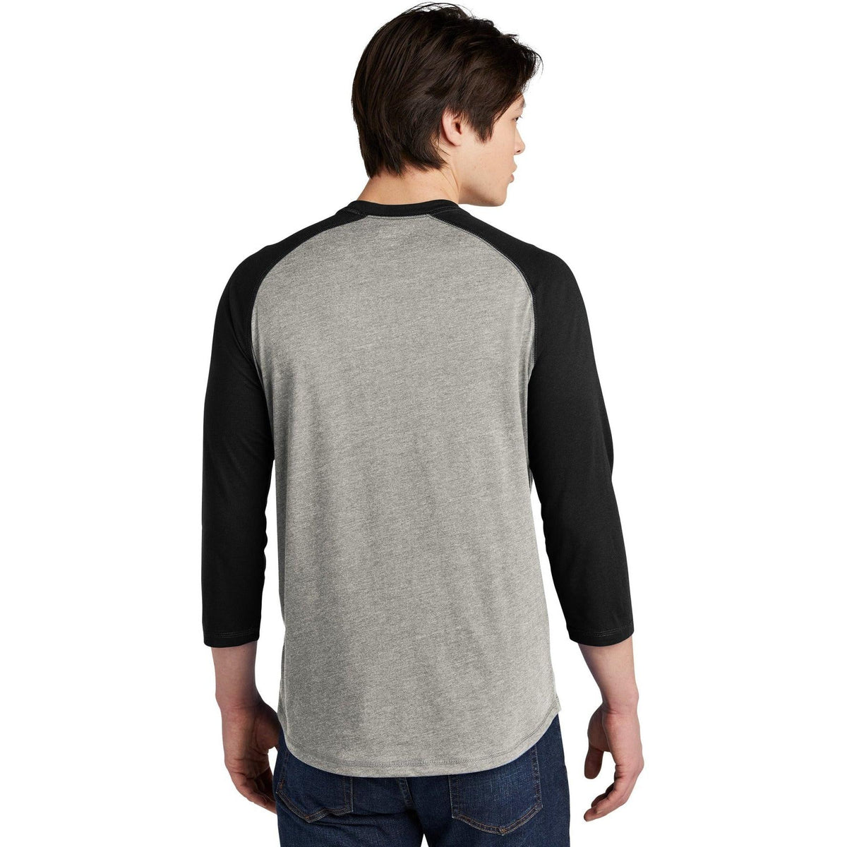 no-logo New Era Heritage 3/4-Sleeve Baseball Raglan Tee-Regular-New Era-Thread Logic