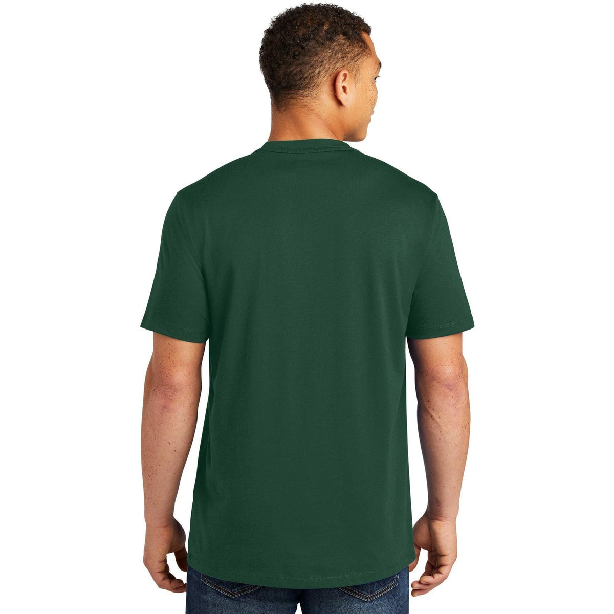 no-logo New Era Heritage Blend Crew Tee-Polos-New Era-Thread Logic