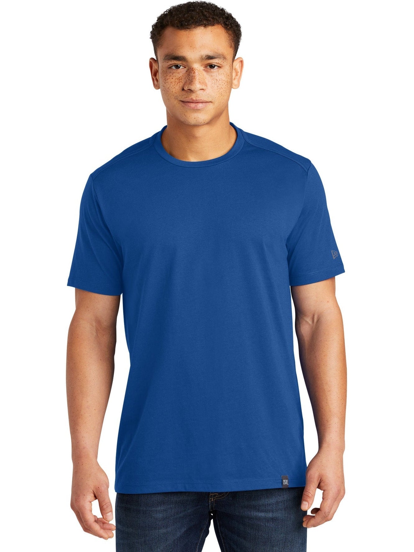 New Era NEA100 T-Shirt with Custom Embroidery