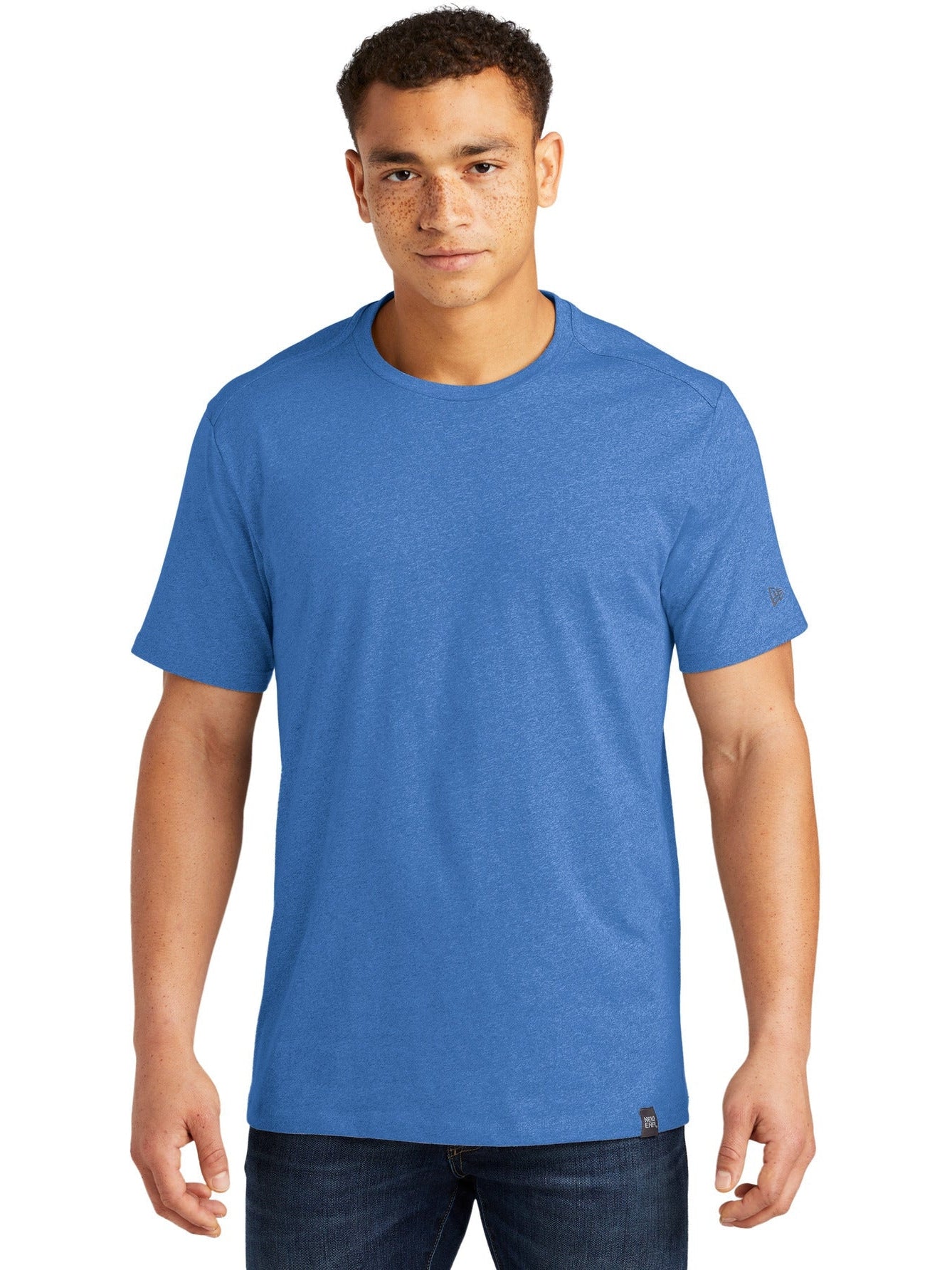 no-logo New Era Heritage Blend Crew Tee-Regular-New Era-Thread Logic