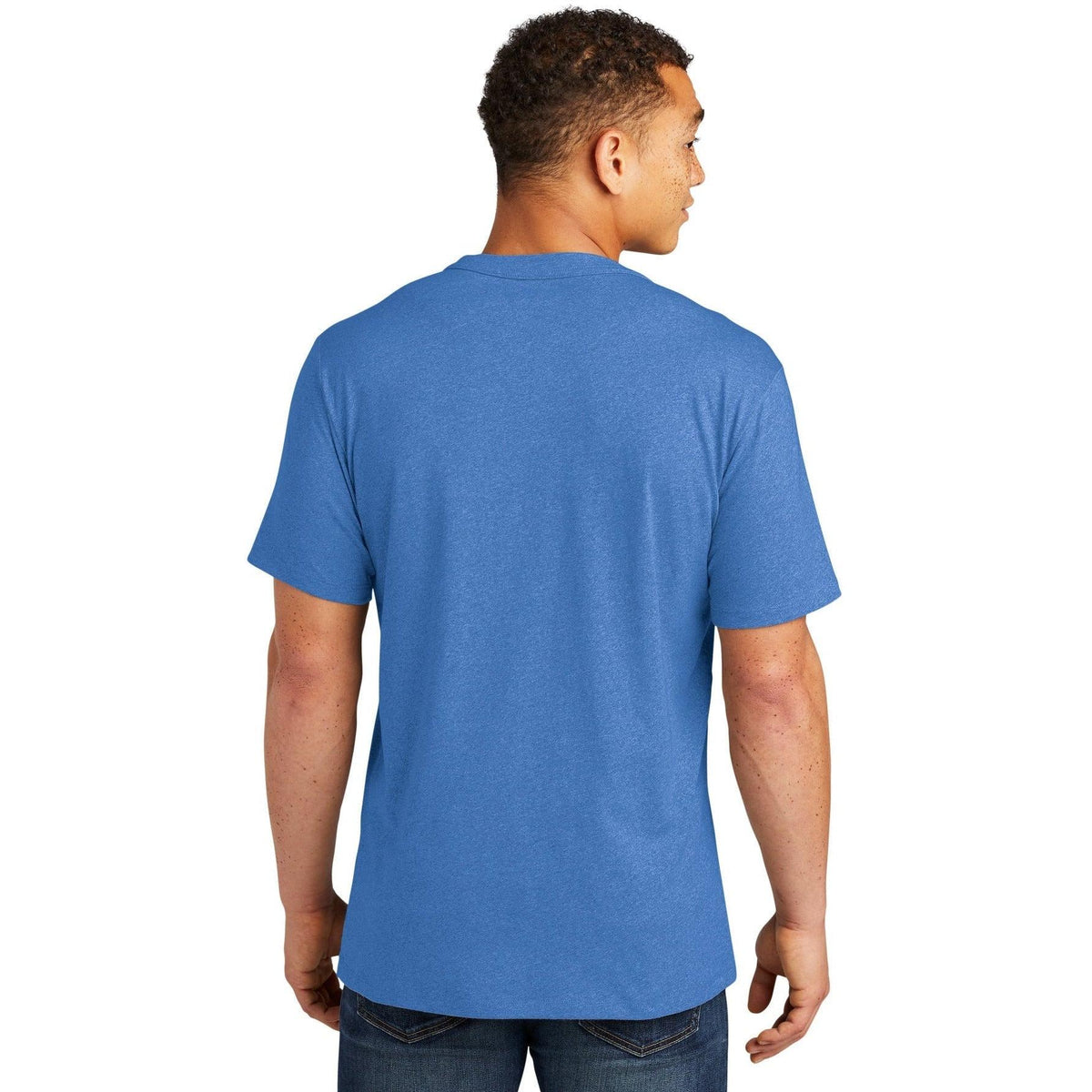 no-logo New Era Heritage Blend Crew Tee-Polos-New Era-Thread Logic