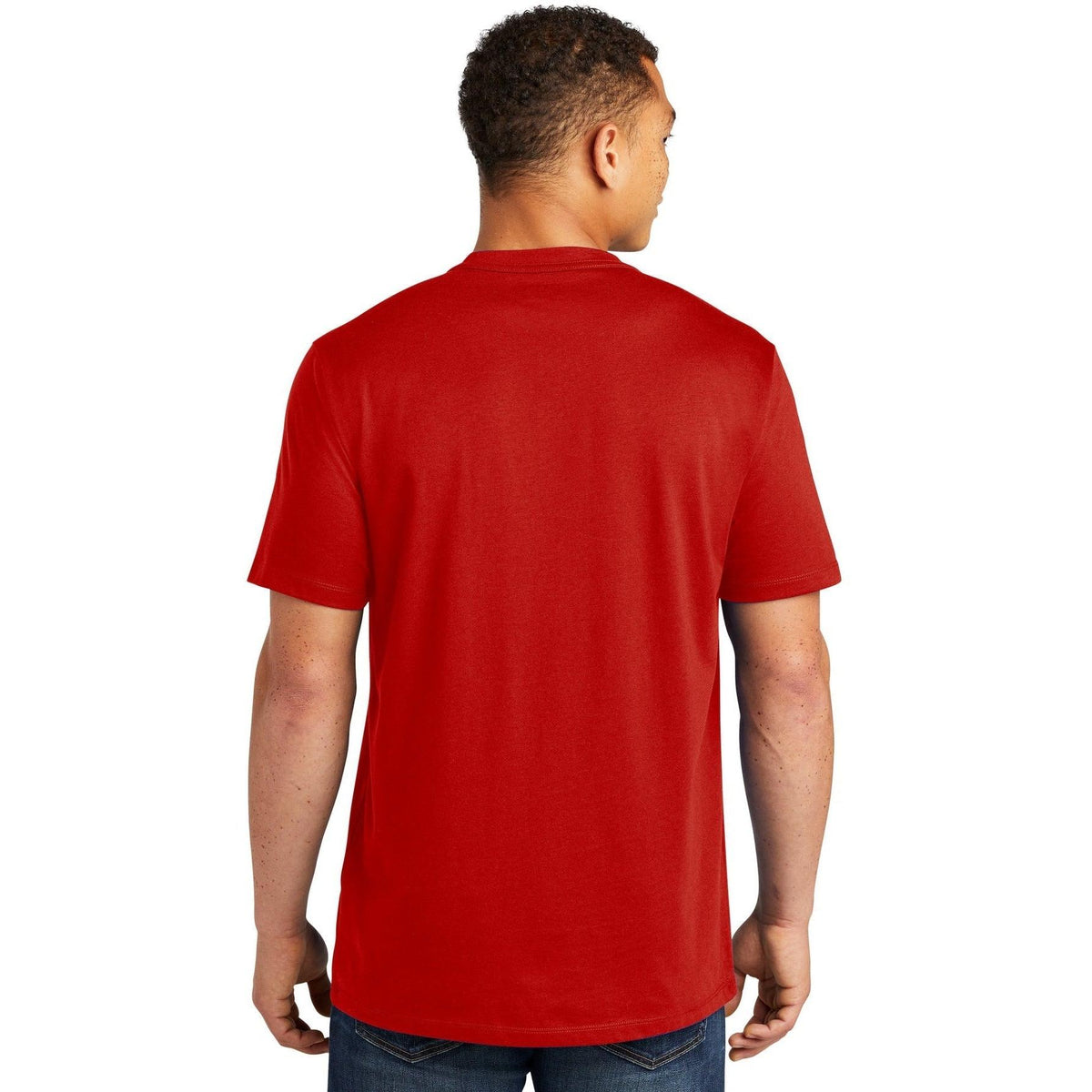 no-logo New Era Heritage Blend Crew Tee-Polos-New Era-Thread Logic