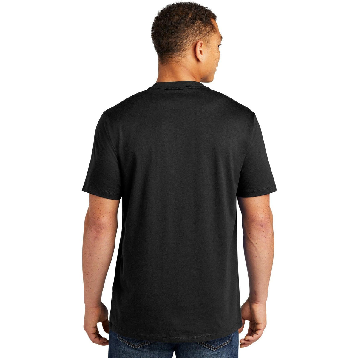 no-logo New Era Heritage Blend Crew Tee-Polos-New Era-Thread Logic