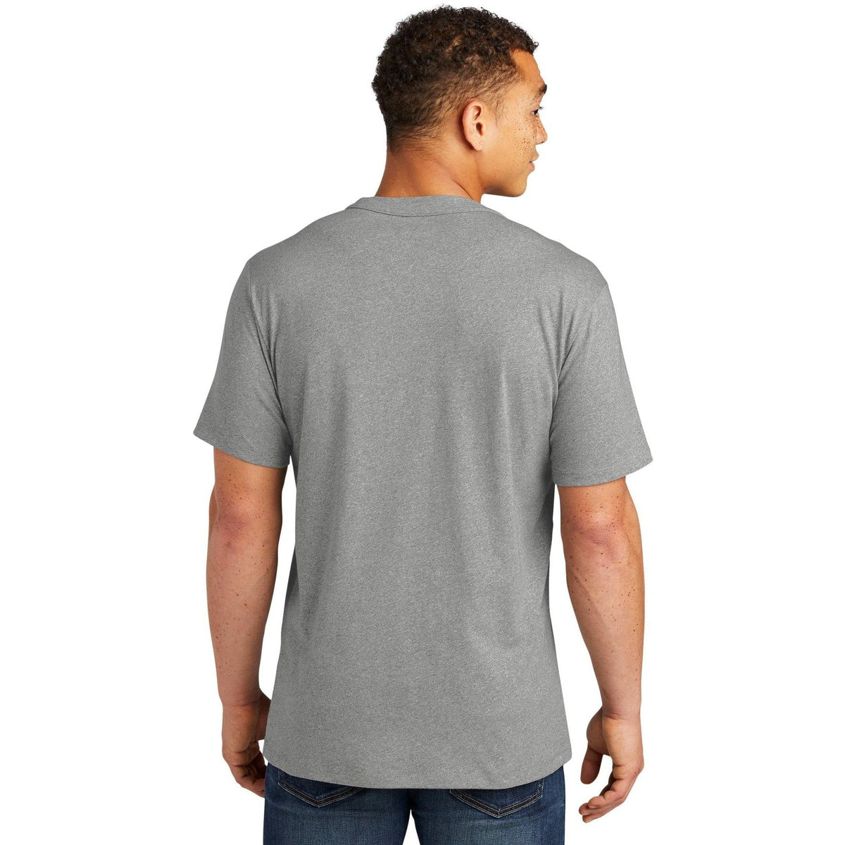 no-logo New Era Heritage Blend Crew Tee-Polos-New Era-Thread Logic