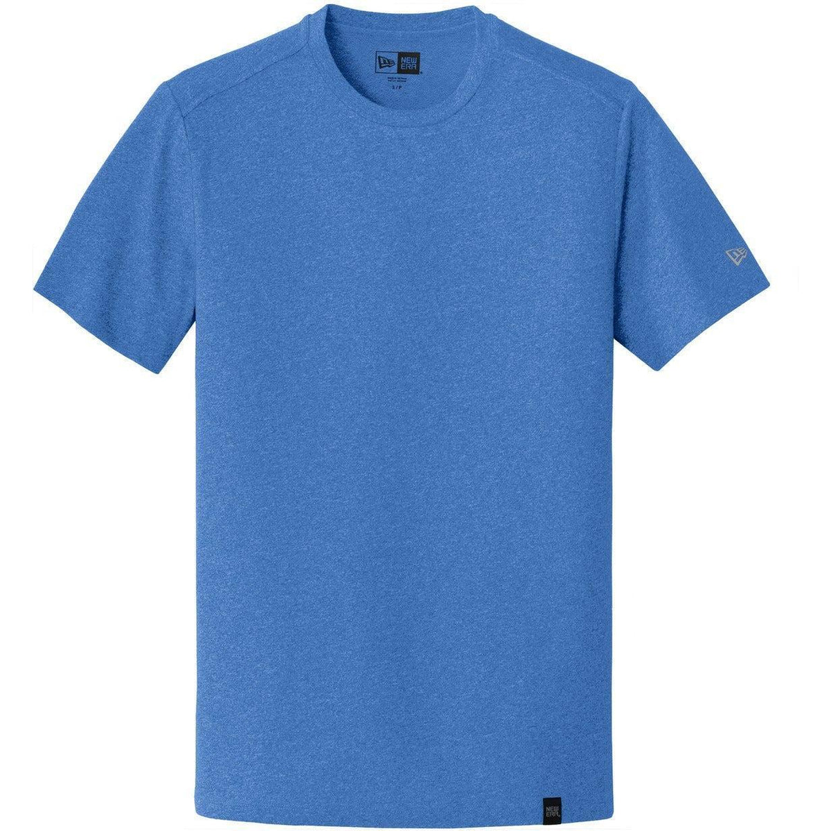 no-logo New Era Heritage Blend Crew Tee-Polos-New Era-Royal Heather-S-Thread Logic