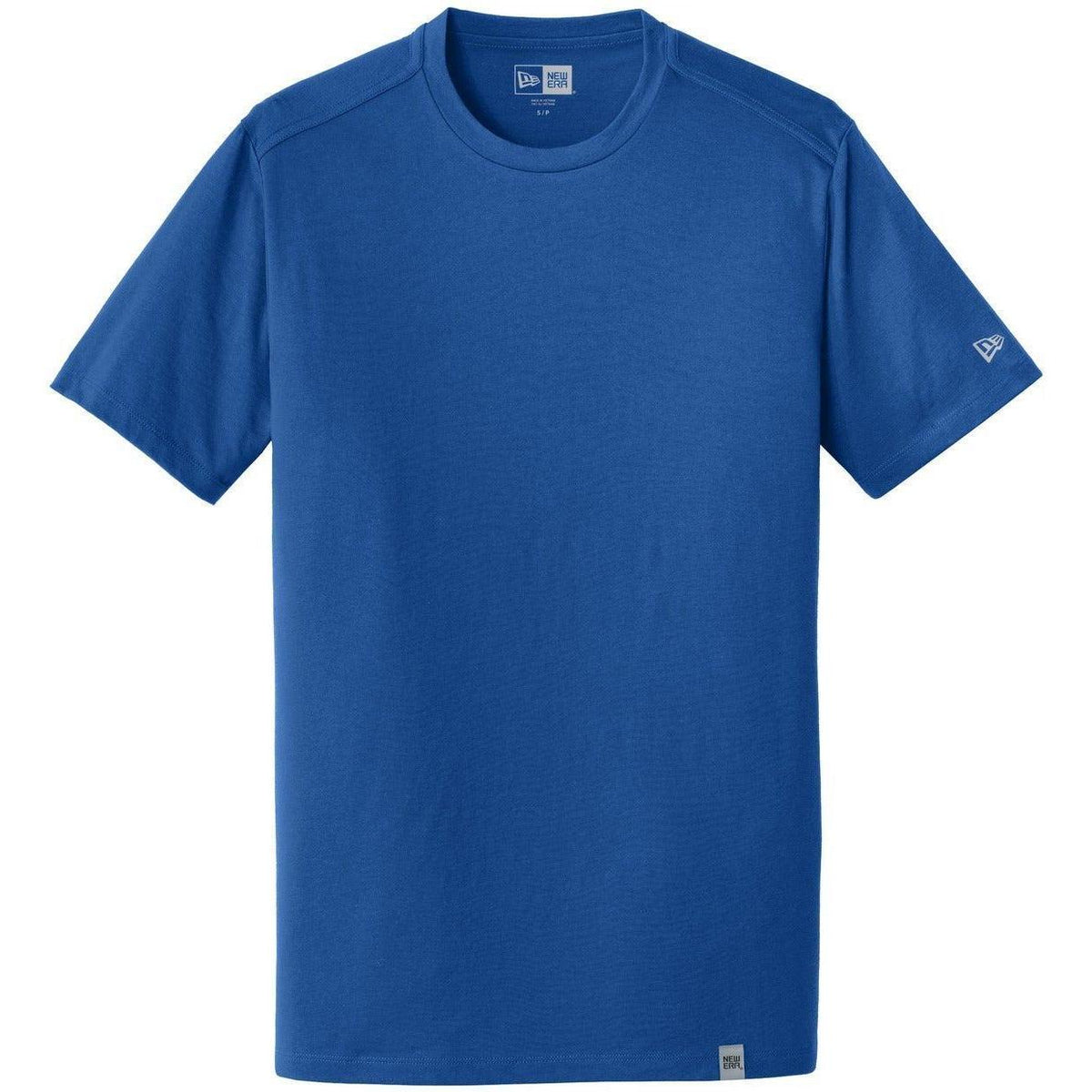 no-logo New Era Heritage Blend Crew Tee-Polos-New Era-Royal-S-Thread Logic