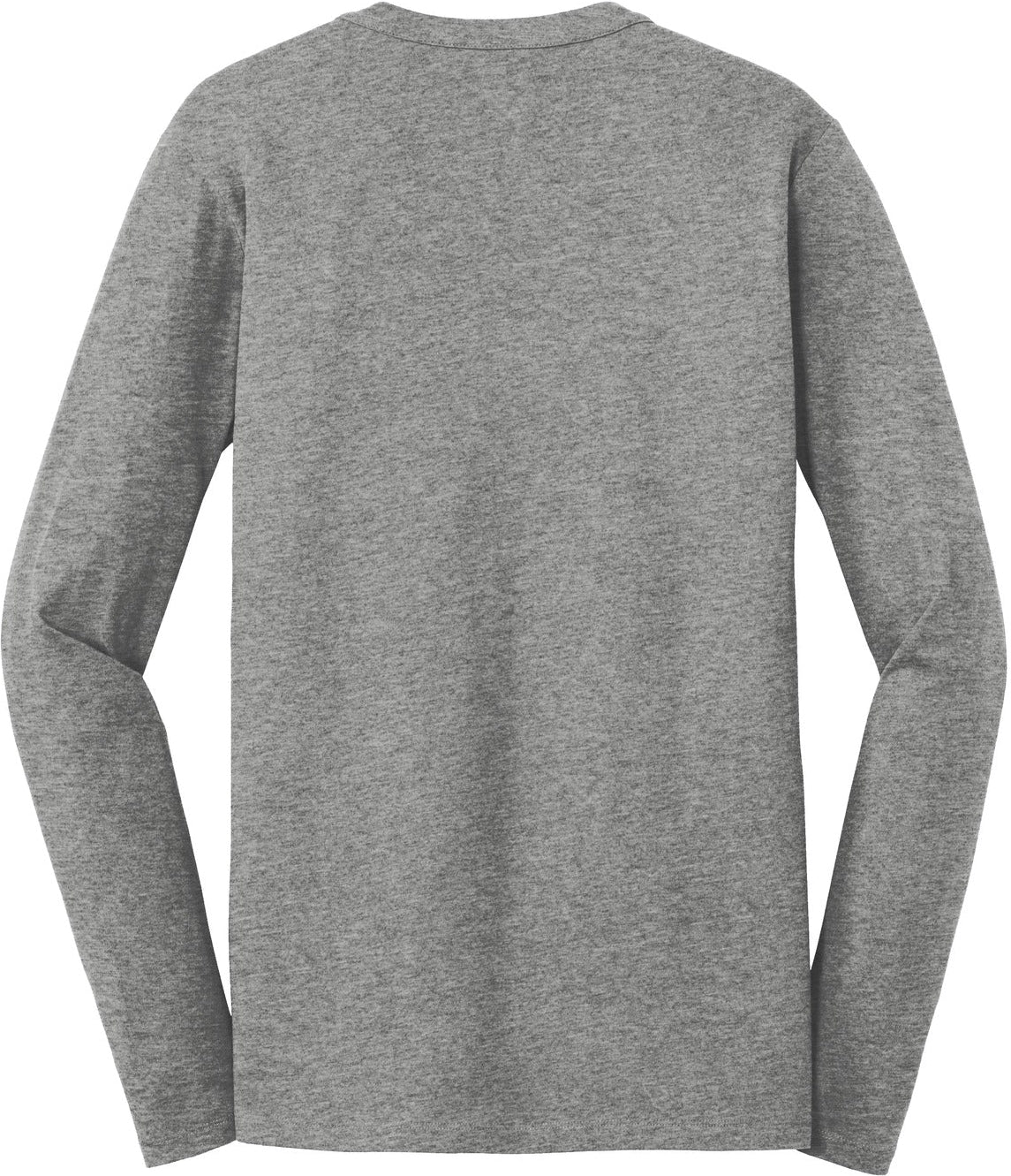 no-logo New Era Heritage Blend Long Sleeve Crew Tee-Regular-New Era-Thread Logic
