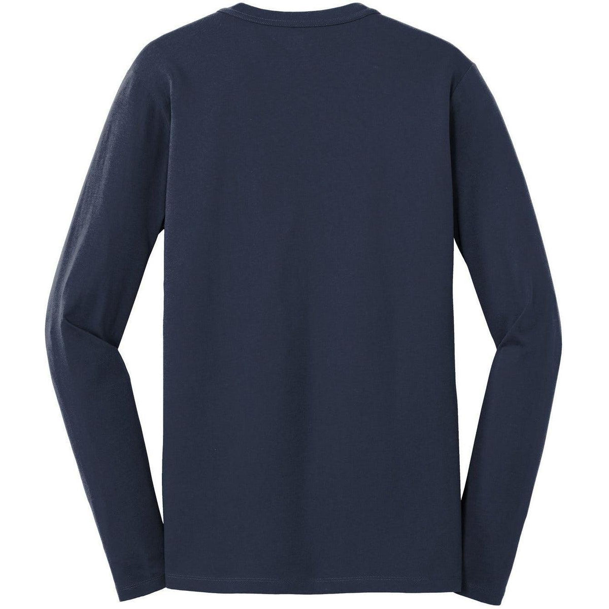 no-logo New Era Heritage Blend Long Sleeve Crew Tee-Regular-New Era-Thread Logic