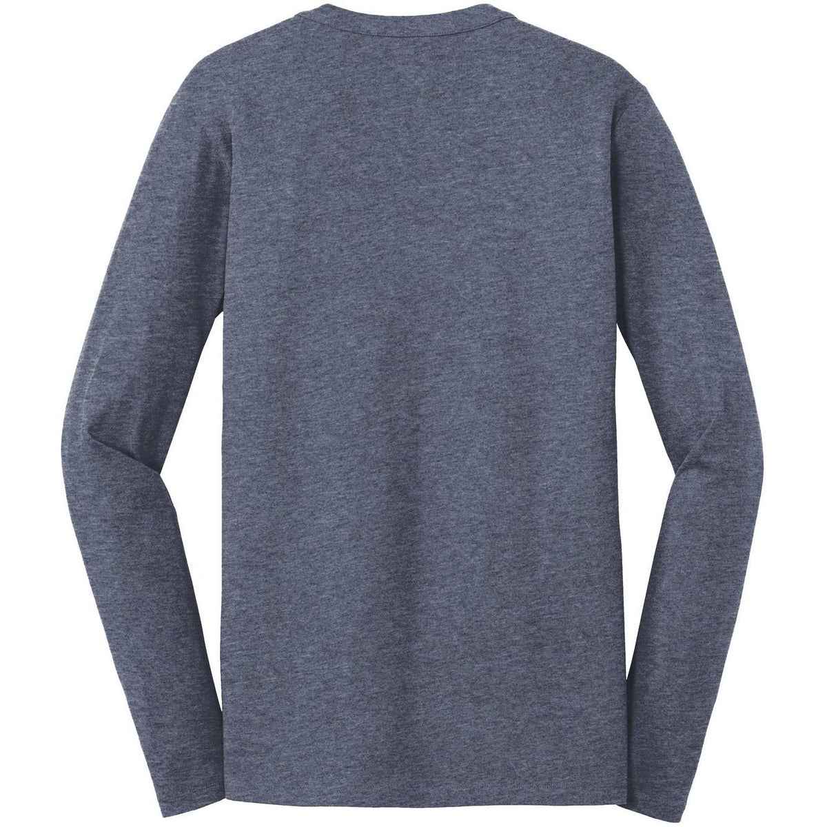no-logo New Era Heritage Blend Long Sleeve Crew Tee-Regular-New Era-Thread Logic