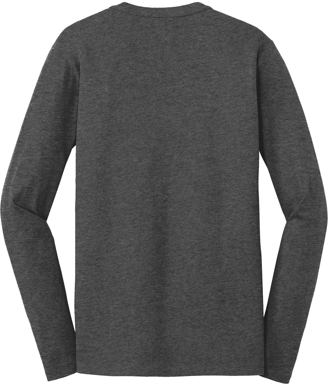 no-logo New Era Heritage Blend Long Sleeve Crew Tee-Regular-New Era-Thread Logic