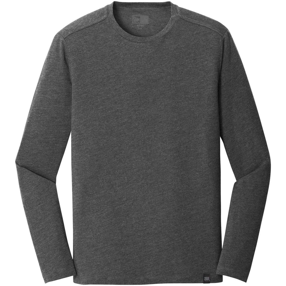no-logo New Era Heritage Blend Long Sleeve Crew Tee