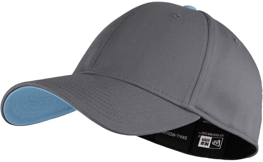 no-logo New Era Interception Cap-Regular-New Era-Graphite/Carolina Blue-S/M-Thread Logic 