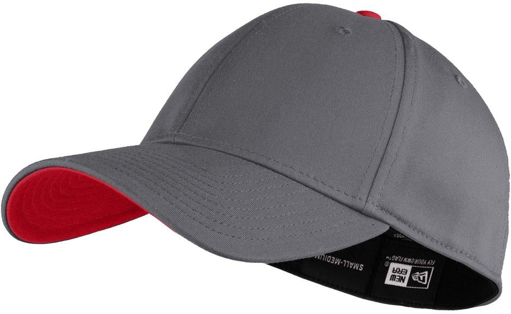 no-logo New Era Interception Cap-Regular-New Era-Graphite/Scarlet-S/M-Thread Logic 