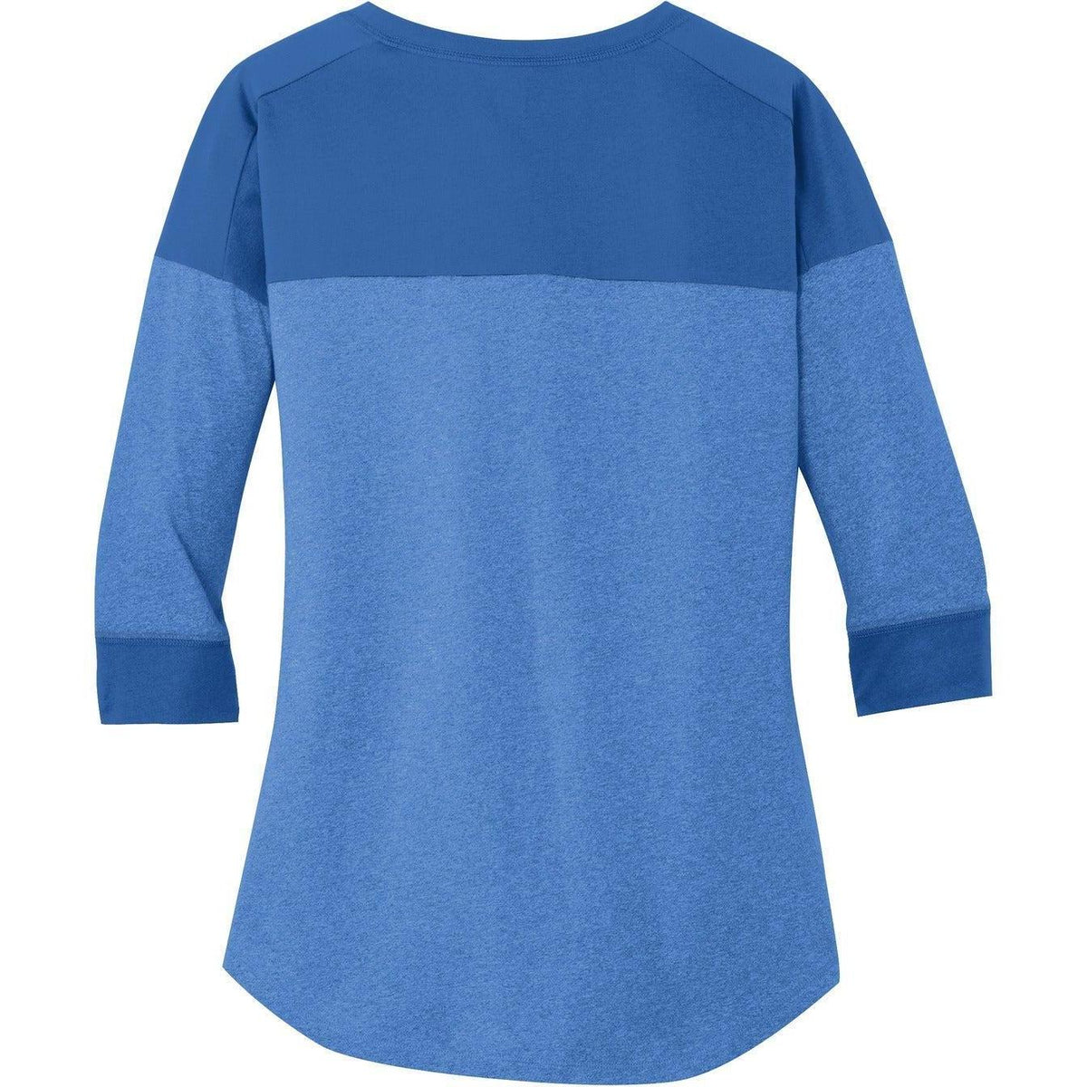 no-logo New Era Women's Heritage 3/4-Sleeve Baseball Raglan Tee-Regular-New Era-Thread Logic