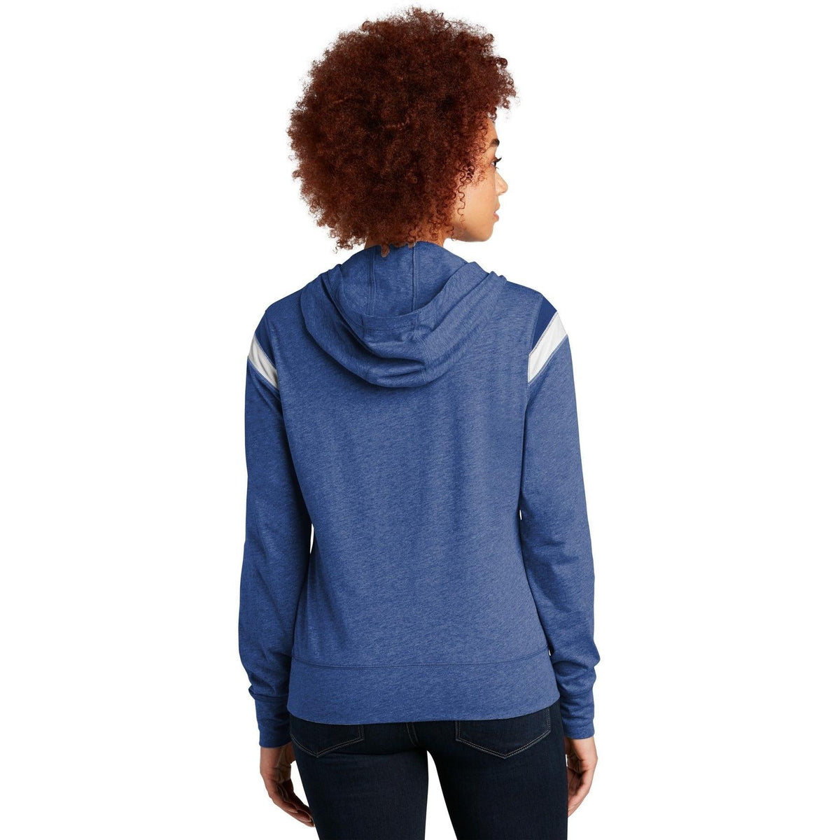 no-logo New Era Women's Heritage Blend Varsity Hoodie-Hoodies-New Era-Thread Logic