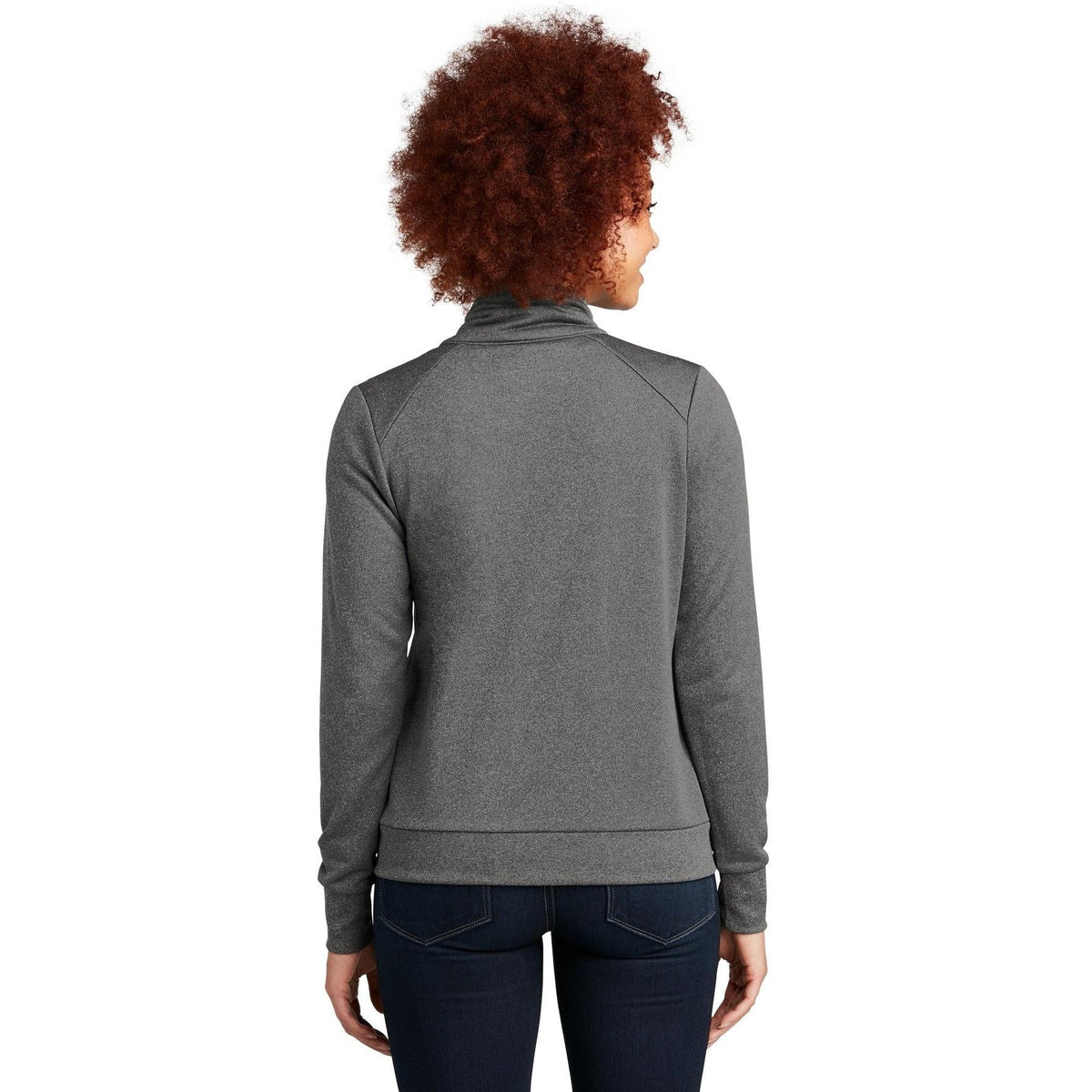 no-logo New Era Ladies Performance Terry Full-Zip Cowl-Regular-New Era-Thread Logic