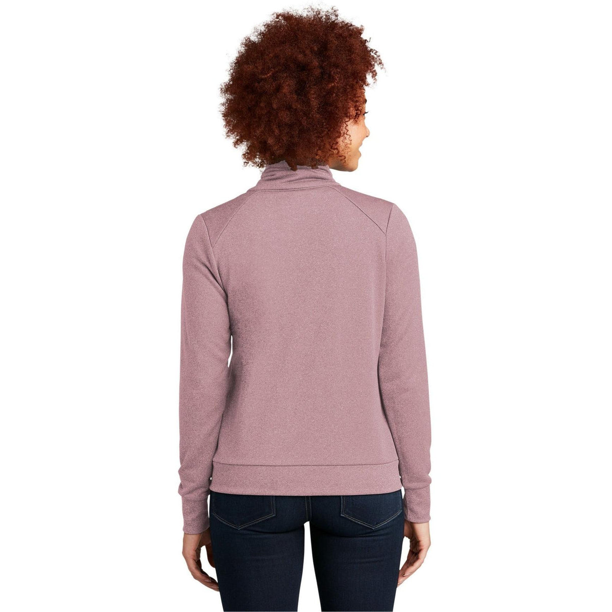 no-logo New Era Ladies Performance Terry Full-Zip Cowl-Regular-New Era-Thread Logic