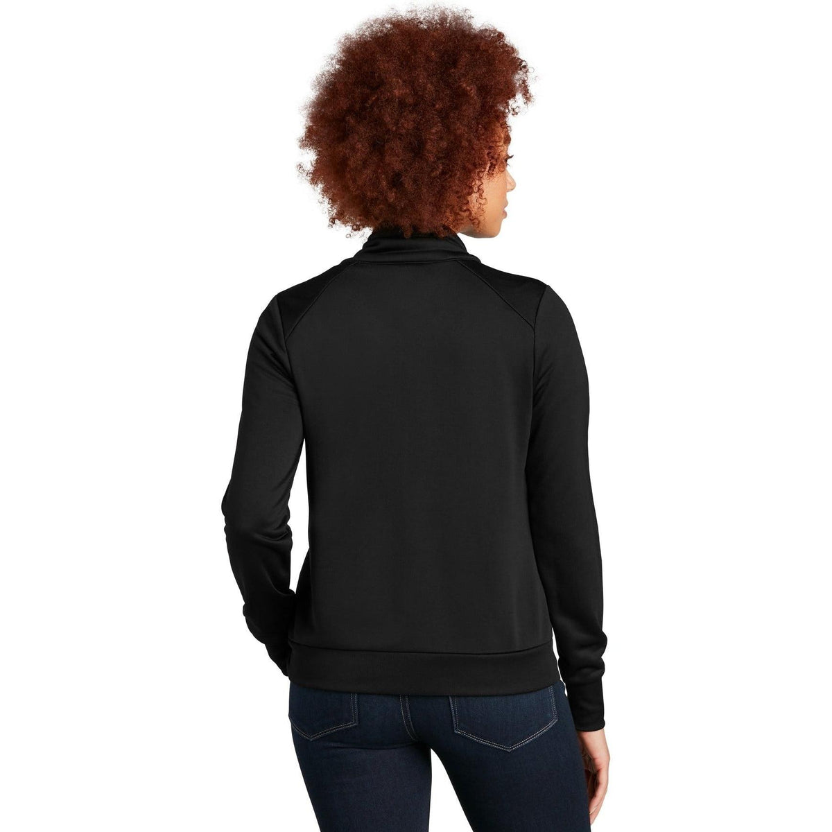 no-logo New Era Ladies Performance Terry Full-Zip Cowl-Regular-New Era-Thread Logic