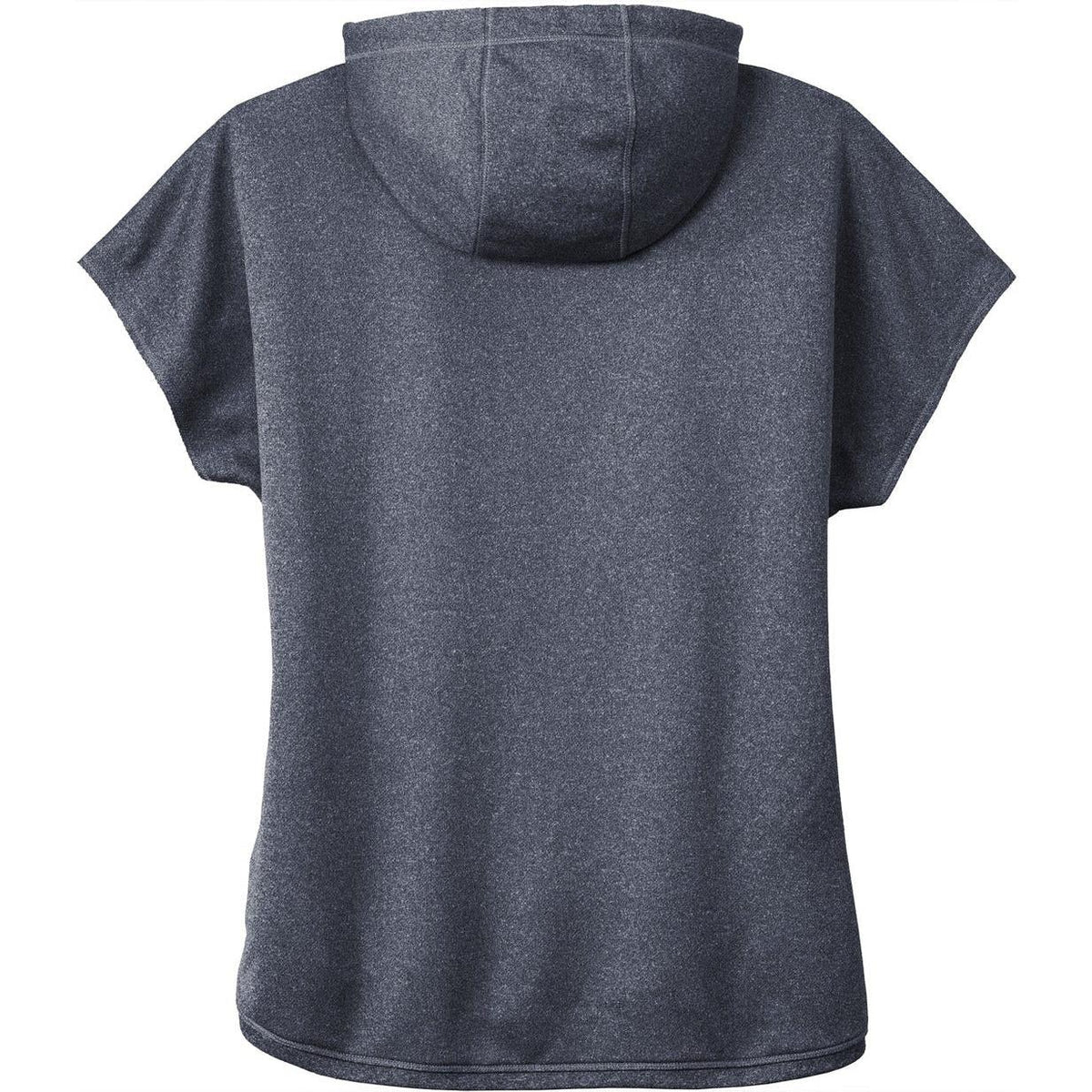 no-logo New Era Ladies Performance Terry Short Sleeve Hoodie-Regular-New Era-Thread Logic