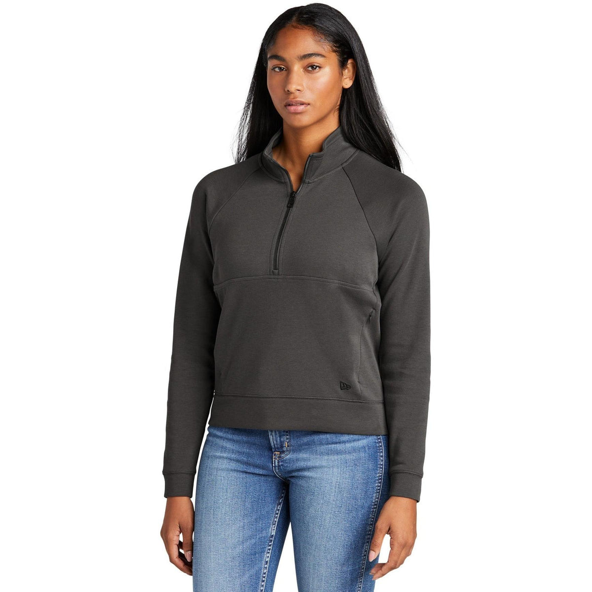 no-logo New Era Ladies STS 1/2-Zip-Regular-New Era-Thread Logic