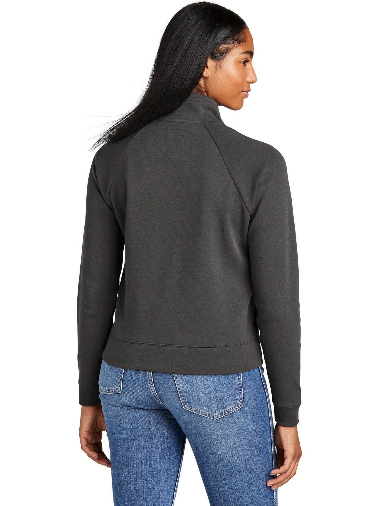 New Era Ladies Sts 1/2-Zip with custom logo embroidery