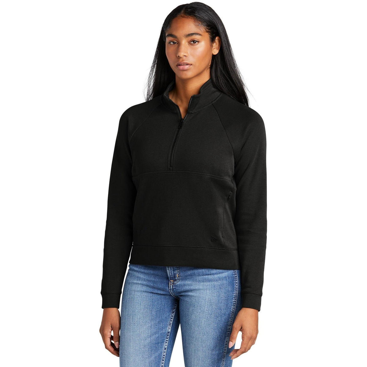no-logo New Era Ladies STS 1/2-Zip-Regular-New Era-Thread Logic