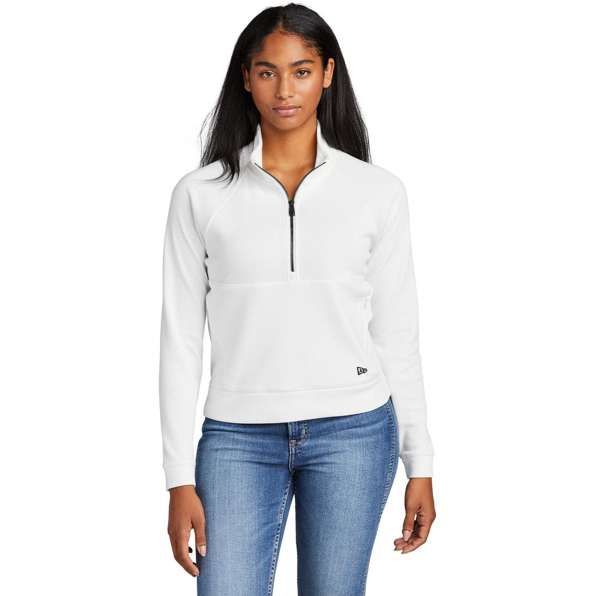no-logo New Era Ladies STS 1/2-Zip-Regular-New Era-Thread Logic