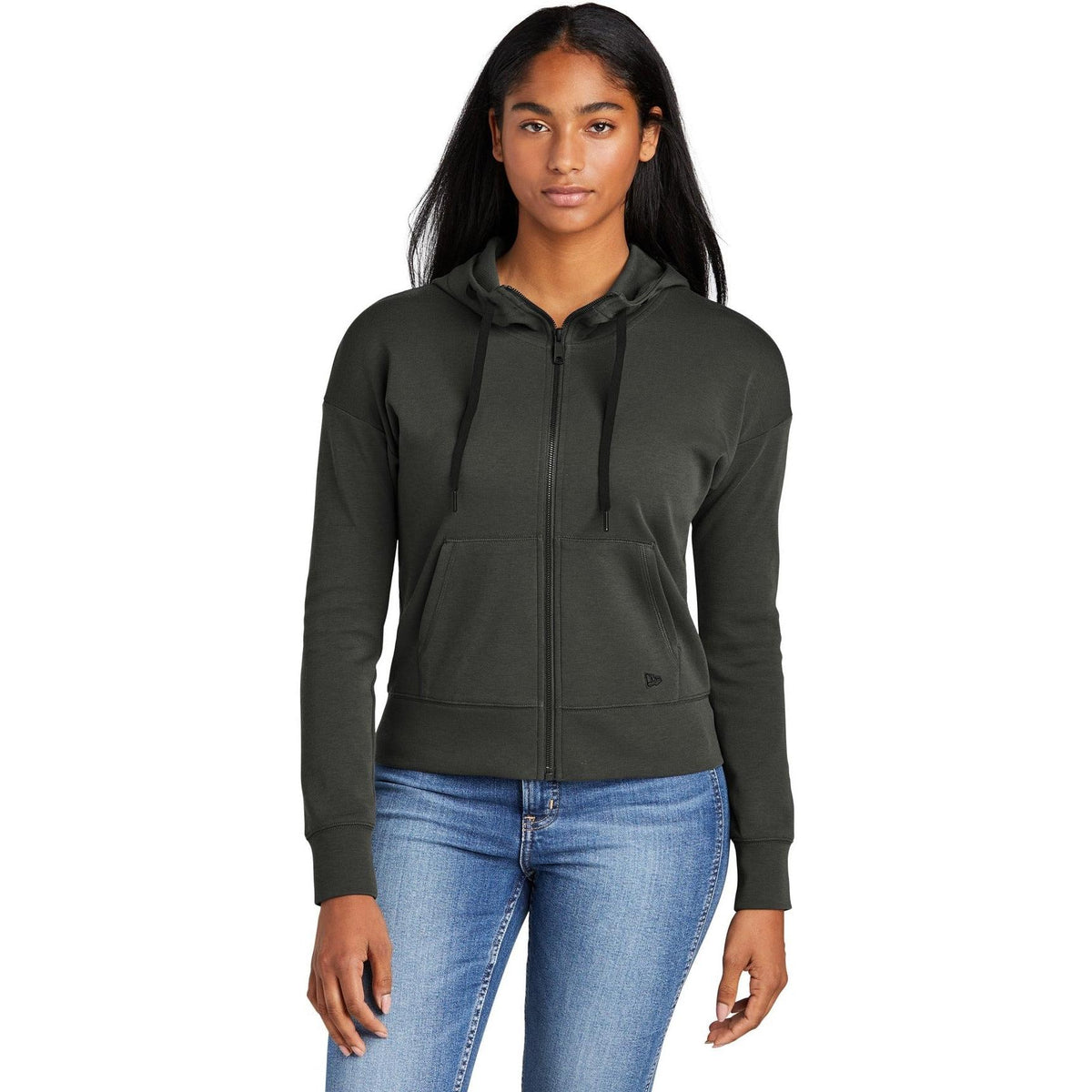 no-logo New Era Ladies STS Full-Zip Hoodie-Regular-New Era-Thread Logic