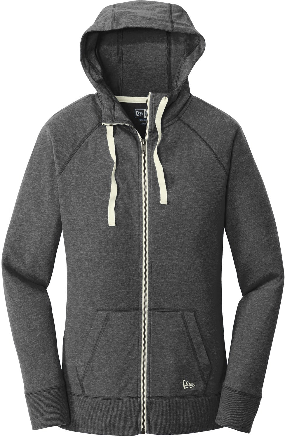 New Era LNEA122 Full-Zip Sweatshirt with Custom Embroidery