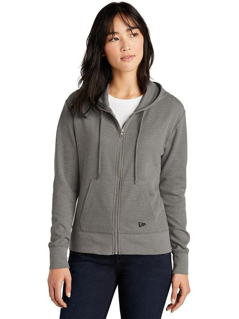 no-logo New Era Ladies Thermal Full-Zip Hoodie-Regular-New Era-Thread Logic