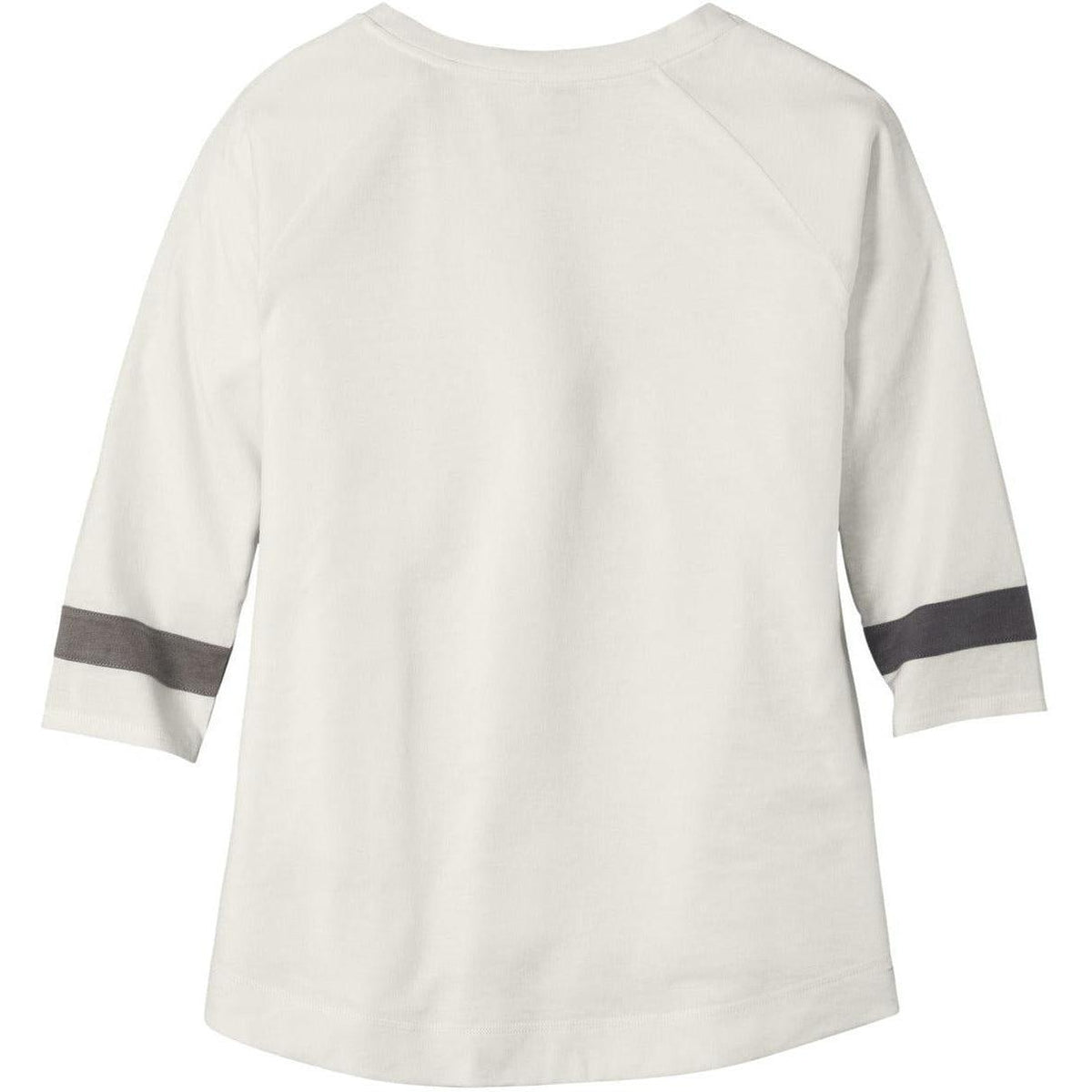 no-logo New Era Ladies Tri-Blend 3/4-Sleeve Tee-Regular-New Era-Thread Logic