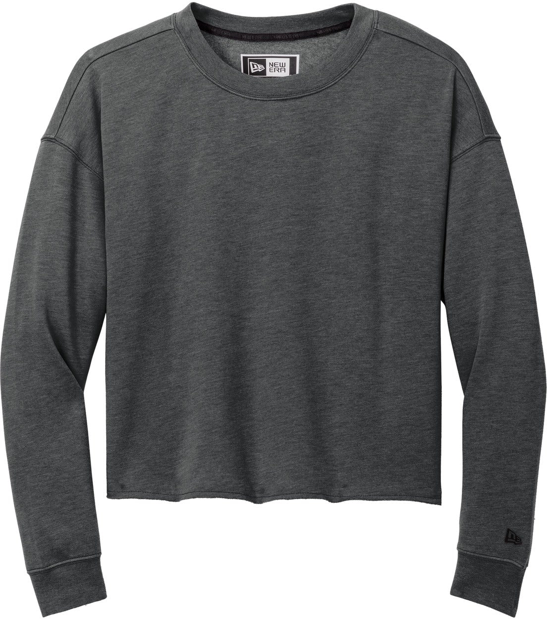 New Era Ladies Tri-Blend Fleece Crop Crew