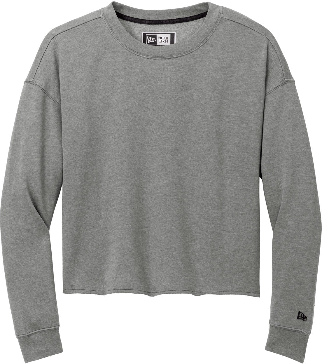 New Era Ladies Tri-Blend Fleece Crop Crew