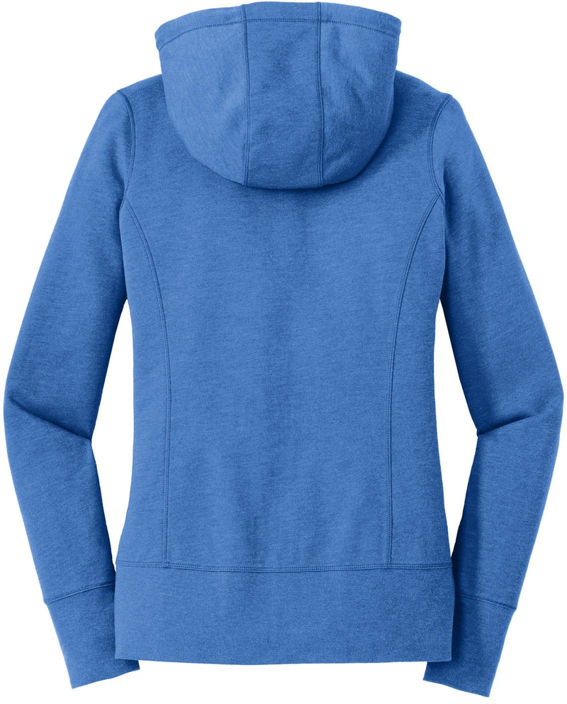 no-logo New Era Ladies Tri-Blend Fleece Full-Zip Hoodie-Regular-New Era-Thread Logic