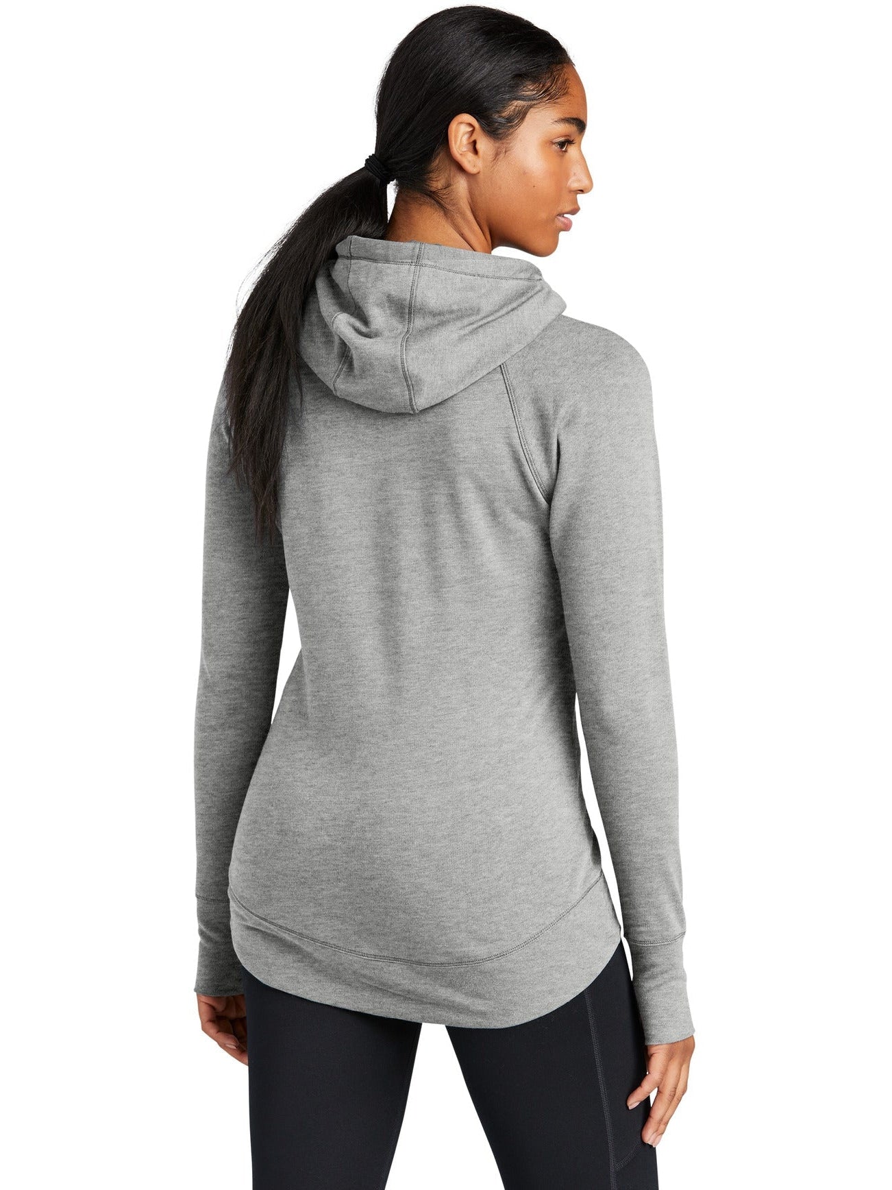 no-logo New Era Ladies Tri-Blend Fleece Pullover Hoodie-Regular-New Era-Thread Logic