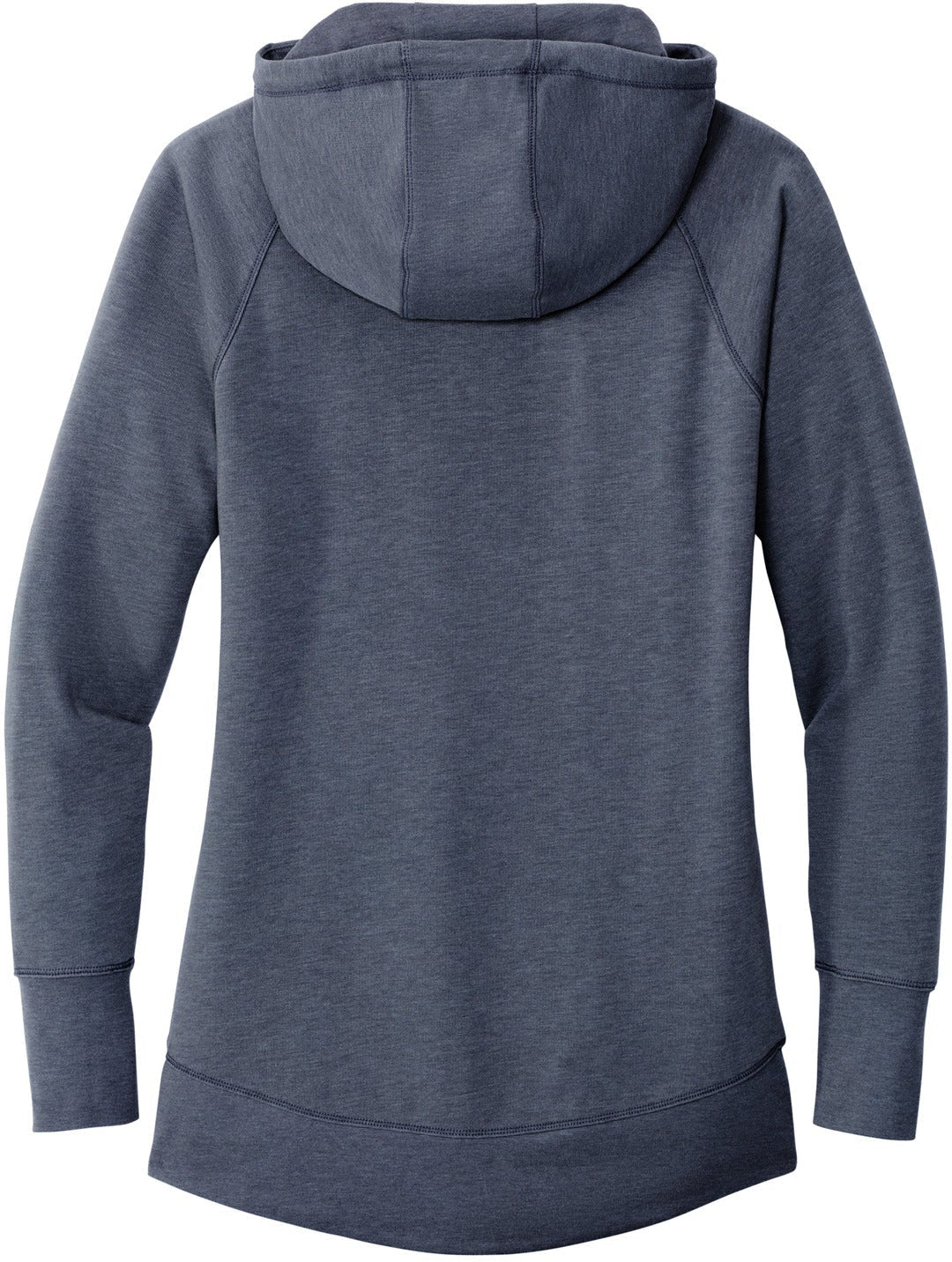 no-logo New Era Ladies Tri-Blend Fleece Pullover Hoodie-Regular-New Era-Thread Logic