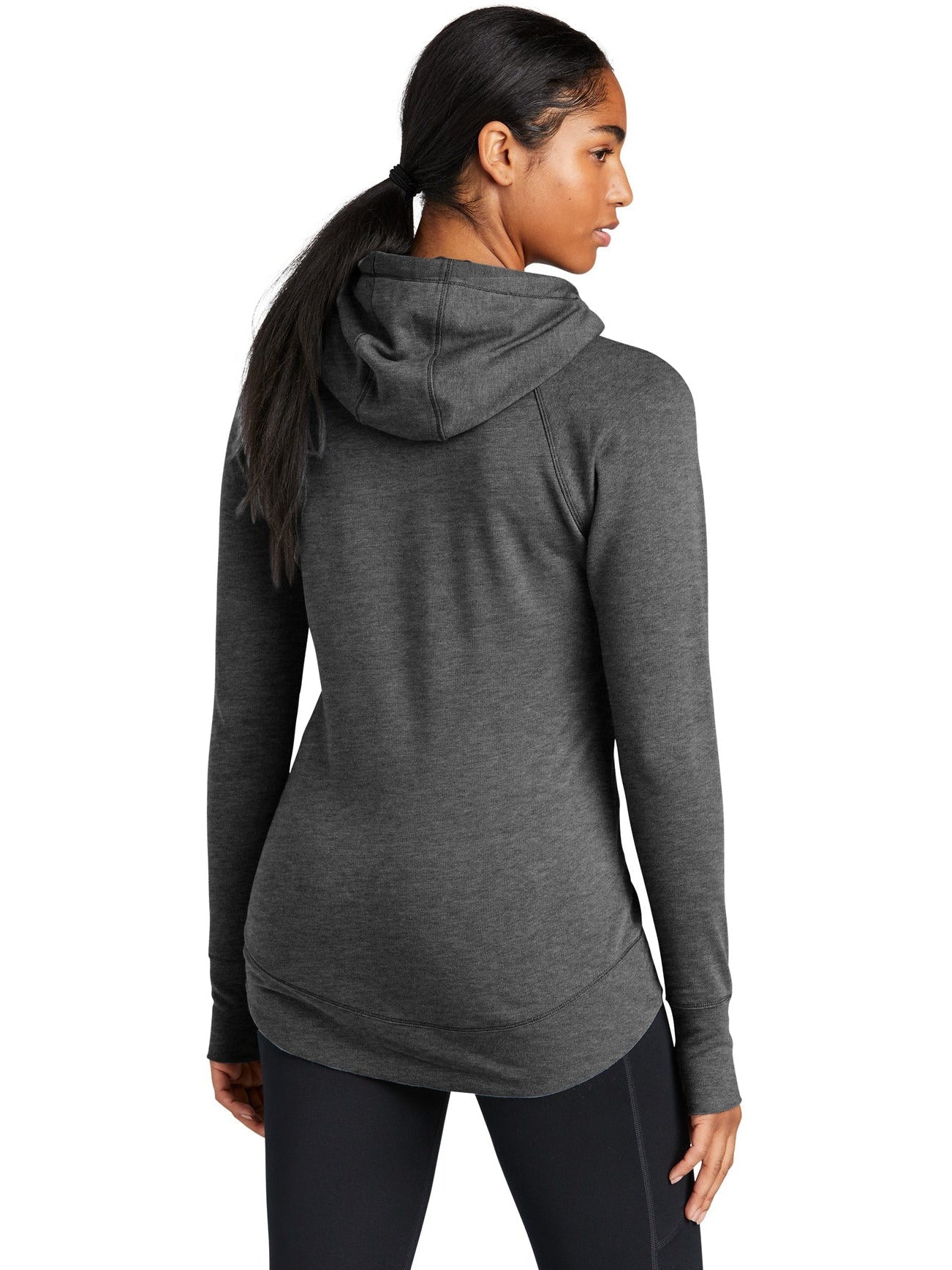 no-logo New Era Ladies Tri-Blend Fleece Pullover Hoodie-Regular-New Era-Thread Logic