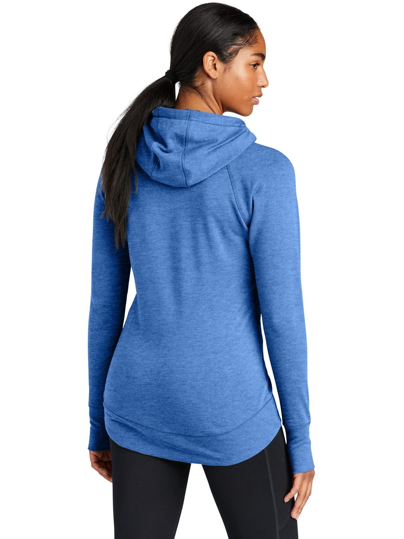 no-logo New Era Ladies Tri-Blend Fleece Pullover Hoodie-Regular-New Era-Thread Logic