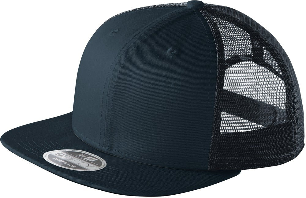 no-logo New Era Original Fit Snapback Trucker Cap-Active-New Era-Thread Logic 