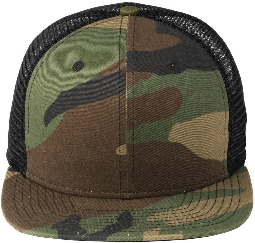 New Era Original Fit Snapback Trucker Cap-Active-New Era-Camo/Black-OSFA-Thread Logic 