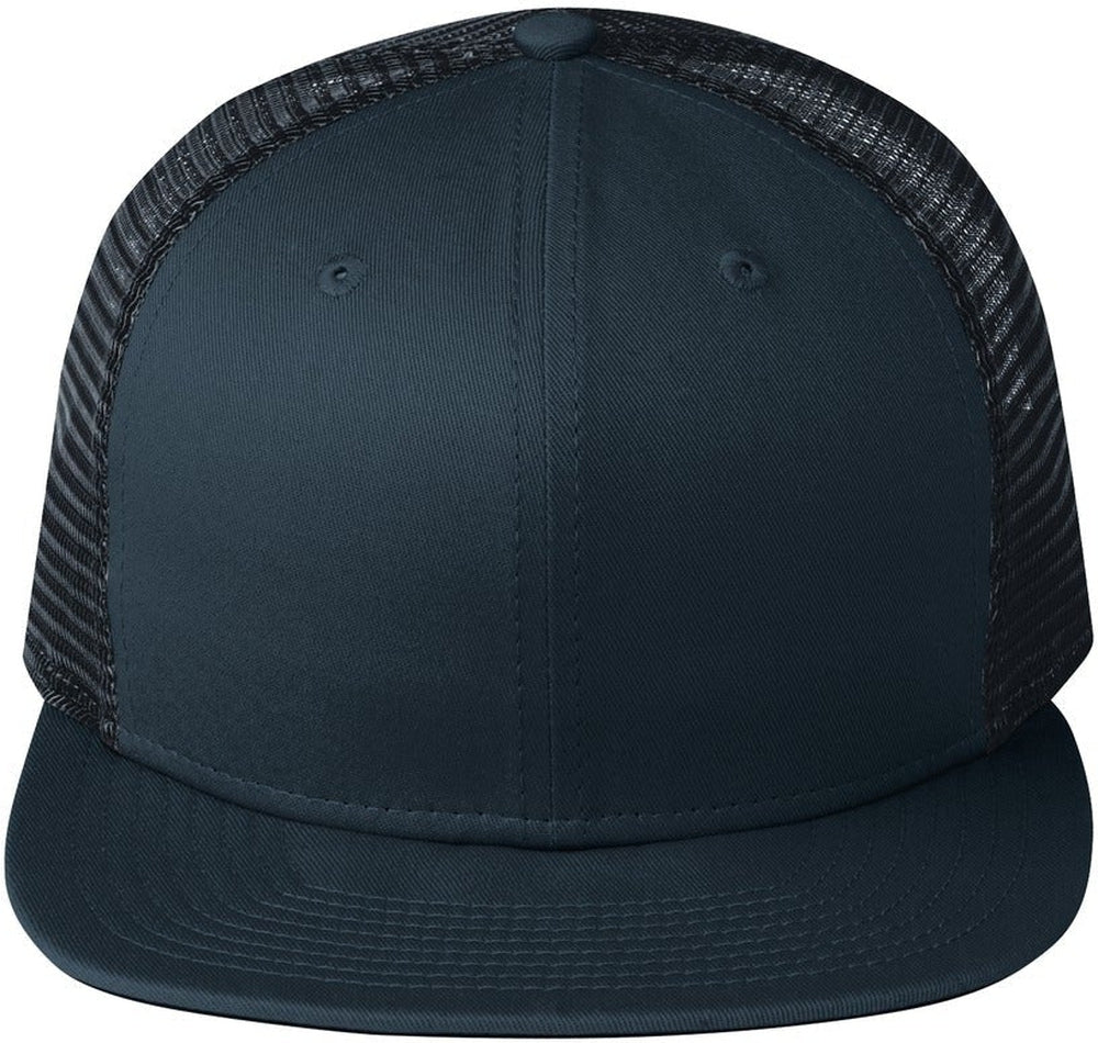 New Era Original Fit Snapback Trucker Cap-Active-New Era-Deep Navy/Deep Navy-OSFA-Thread Logic 