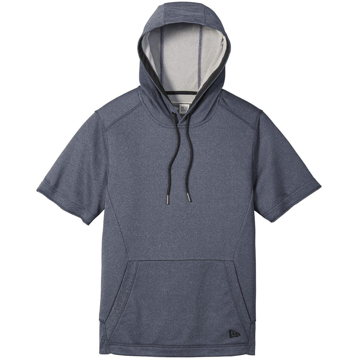no-logo New Era  Performance Terry Short Sleeve Hoodie