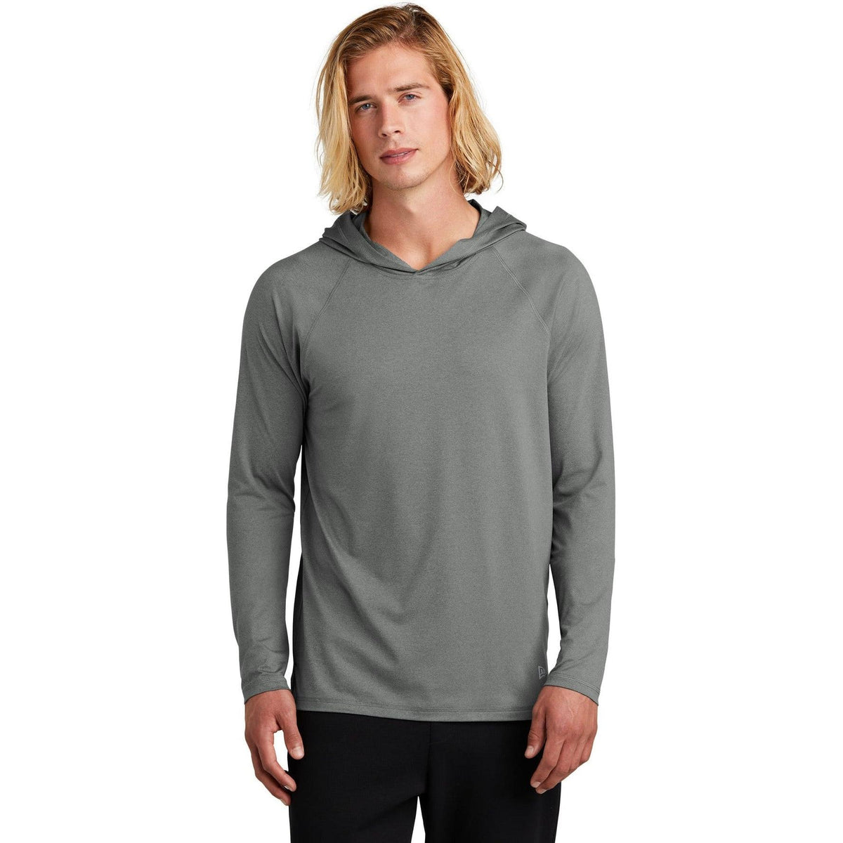 no-logo New Era Power Long Sleeve Hoodie-New-New Era-Thread Logic