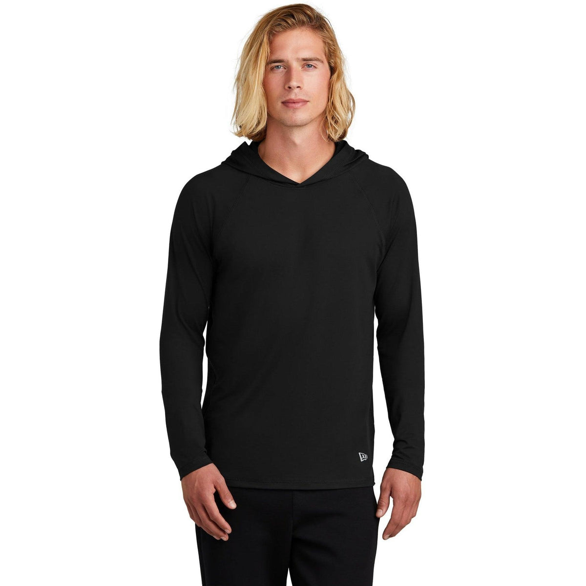 no-logo New Era Power Long Sleeve Hoodie-New-New Era-Thread Logic