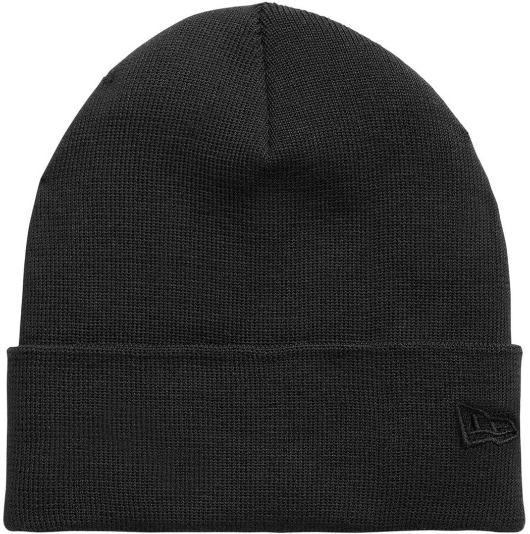 New Era Recycled Cuff Beanie-Regular-New Era-Black-OSFA-Thread Logic 